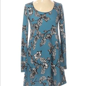 For love & lemons long sleeve floral dress